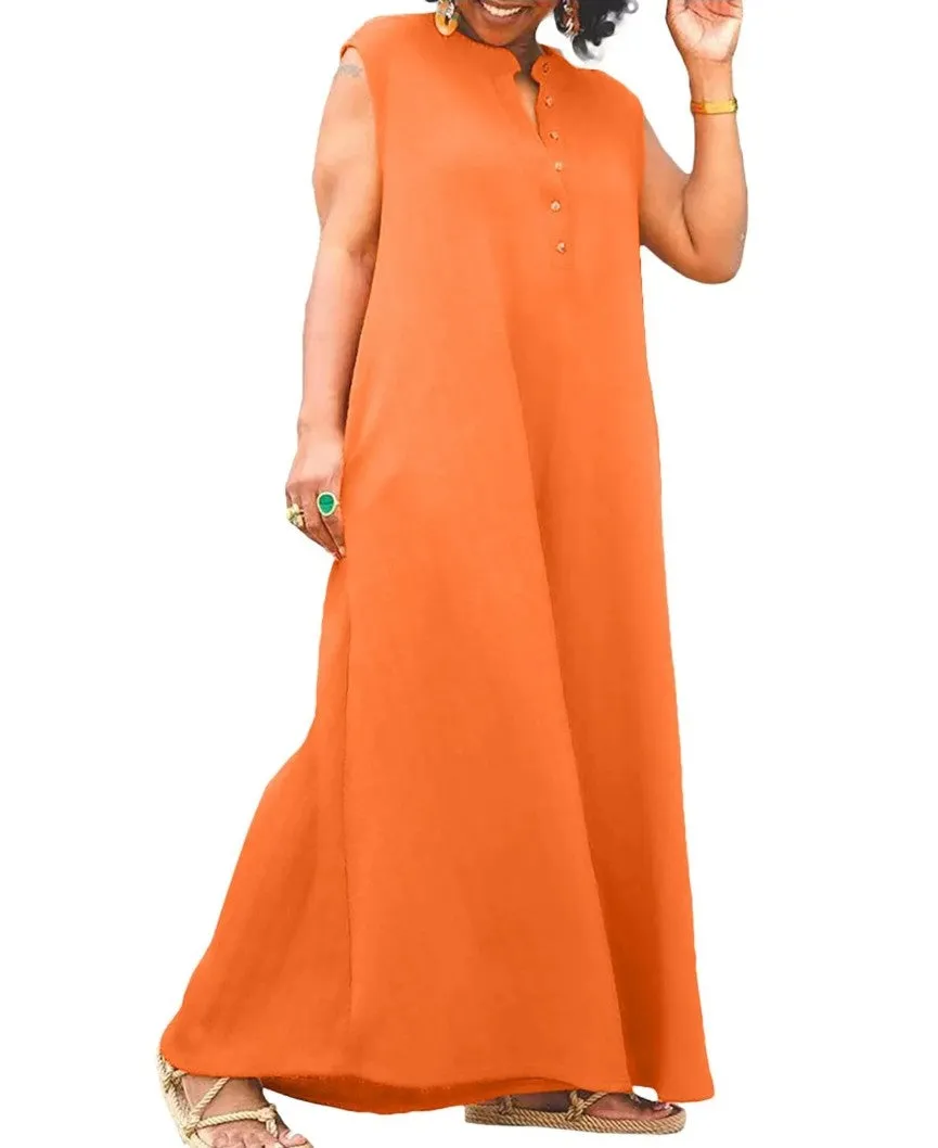 It's A Wrap Wideleg Rust Jumpsuit