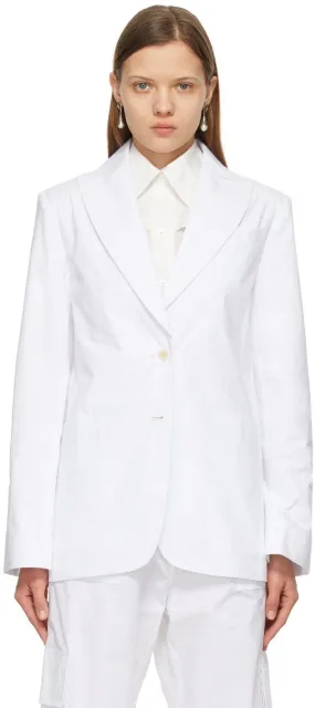 Julia Jentzsch White Zuko Blazer