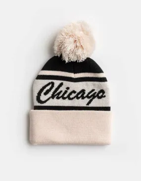 Kids Chicago Beanie in Script