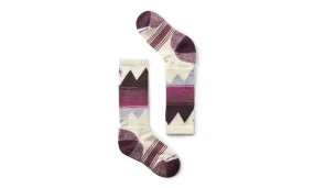 Kid's Smartwool Ski Light Cushion Over The Calf Socks Color: Moonbeam