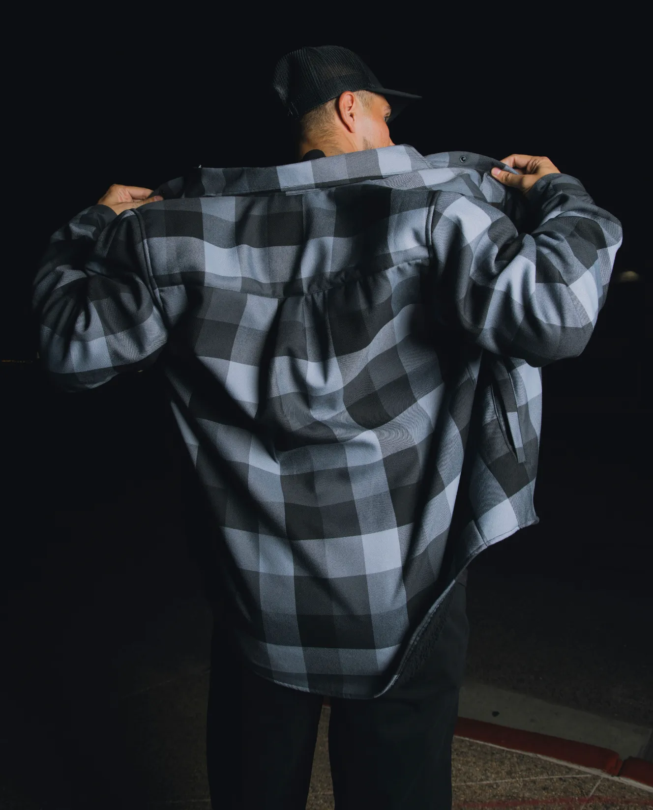La Muerte Sherpa Lined Flannel Jacket