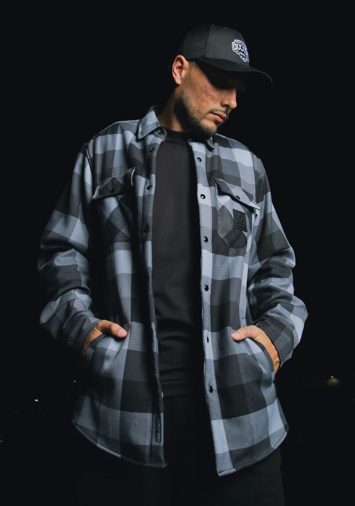 La Muerte Sherpa Lined Flannel Jacket