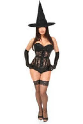 Lavish 3 PC Witchcraft Vixen Corset Costume