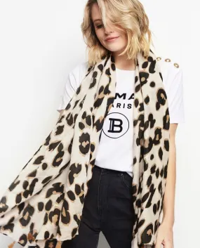 Leopard Print Scarf