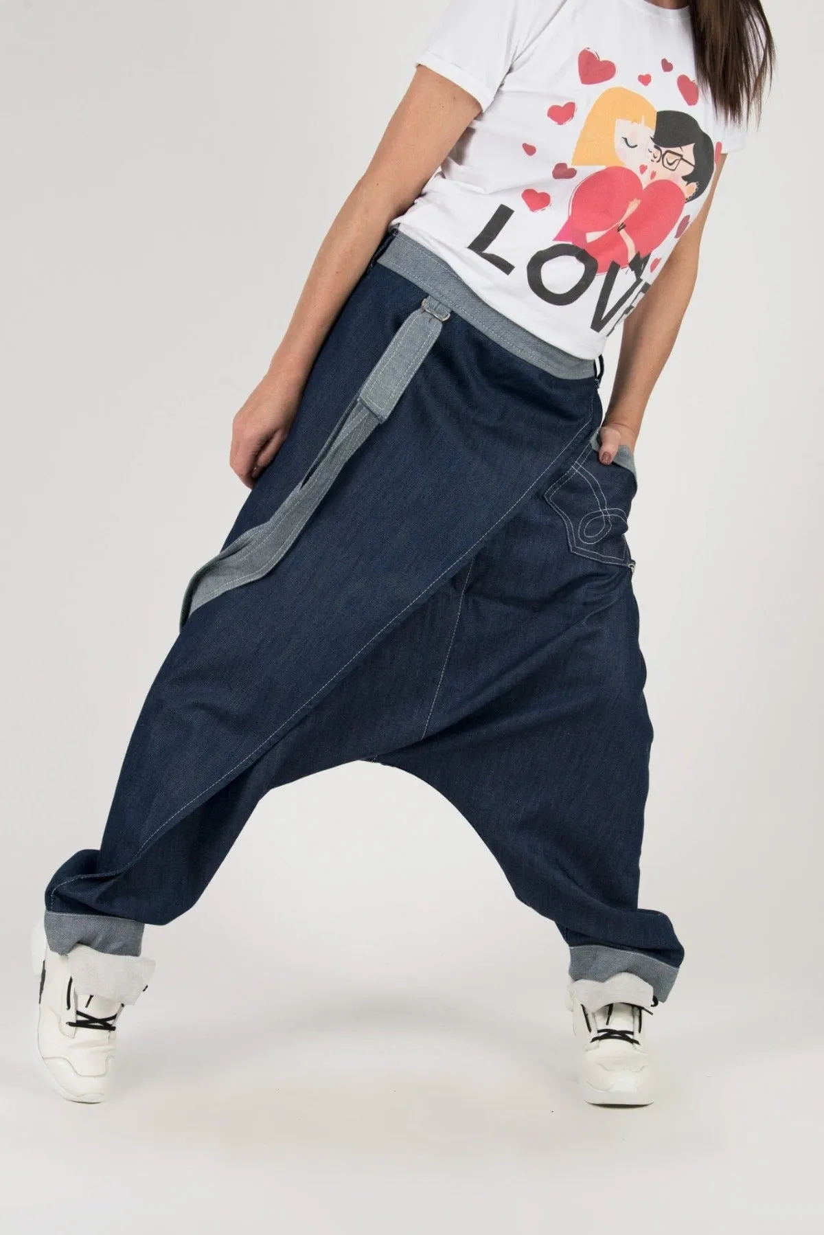 LESILA Drop Crotch Pants