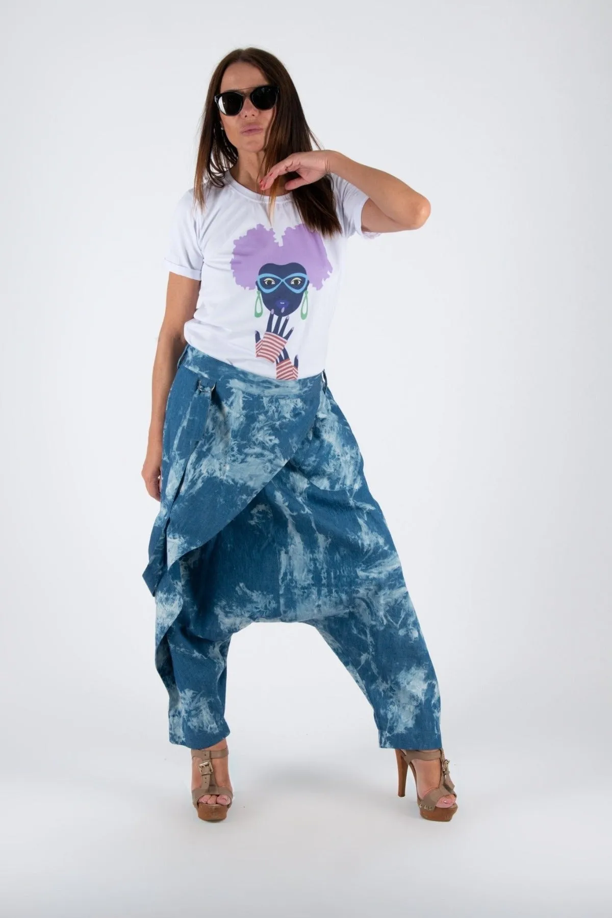 LESILA Drop Crotch Pants