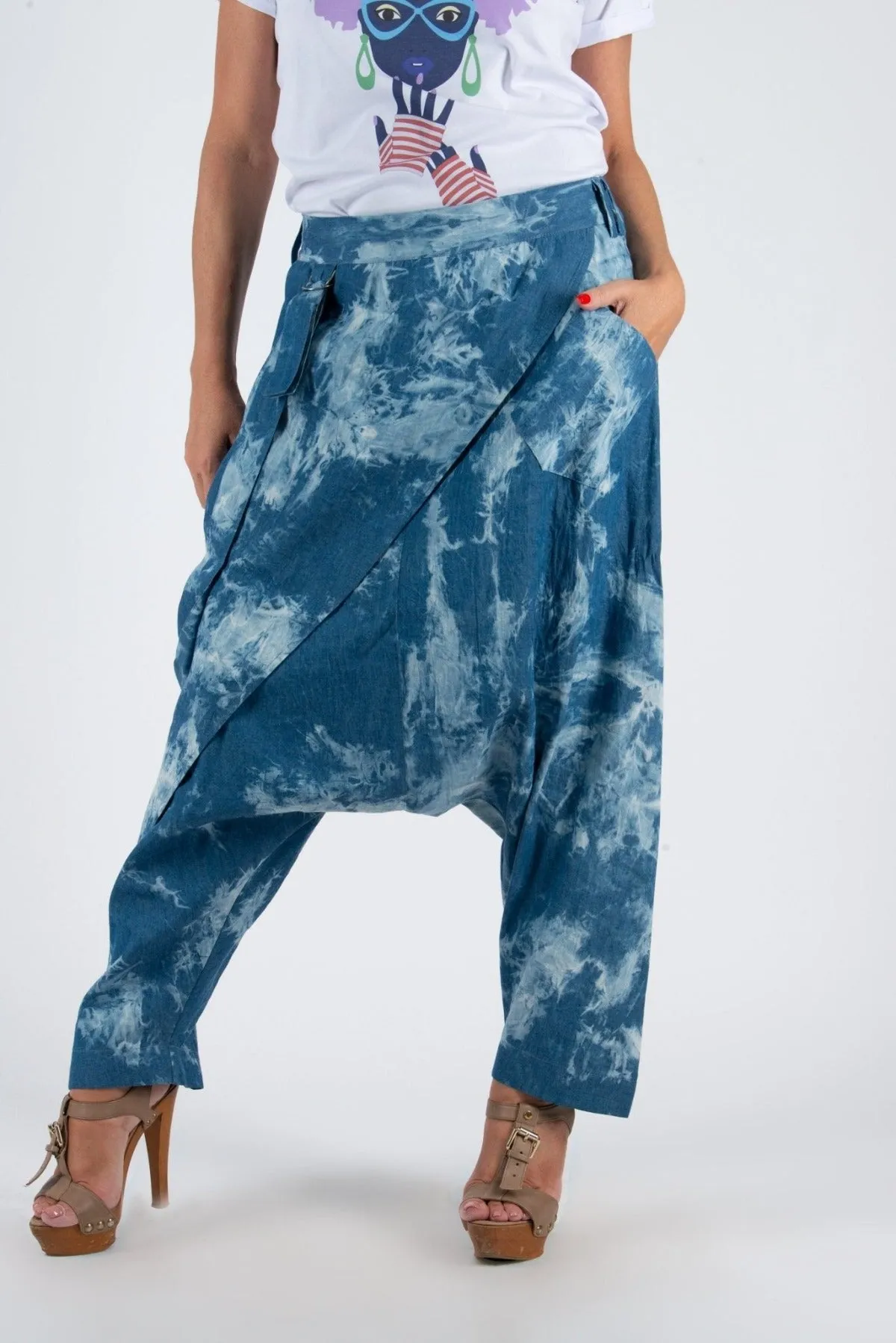 LESILA Drop Crotch Pants