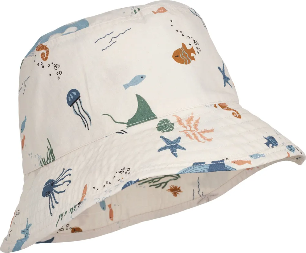 Liewood Damon Sun Hat Bucket Hat | Sea Creature Sandy