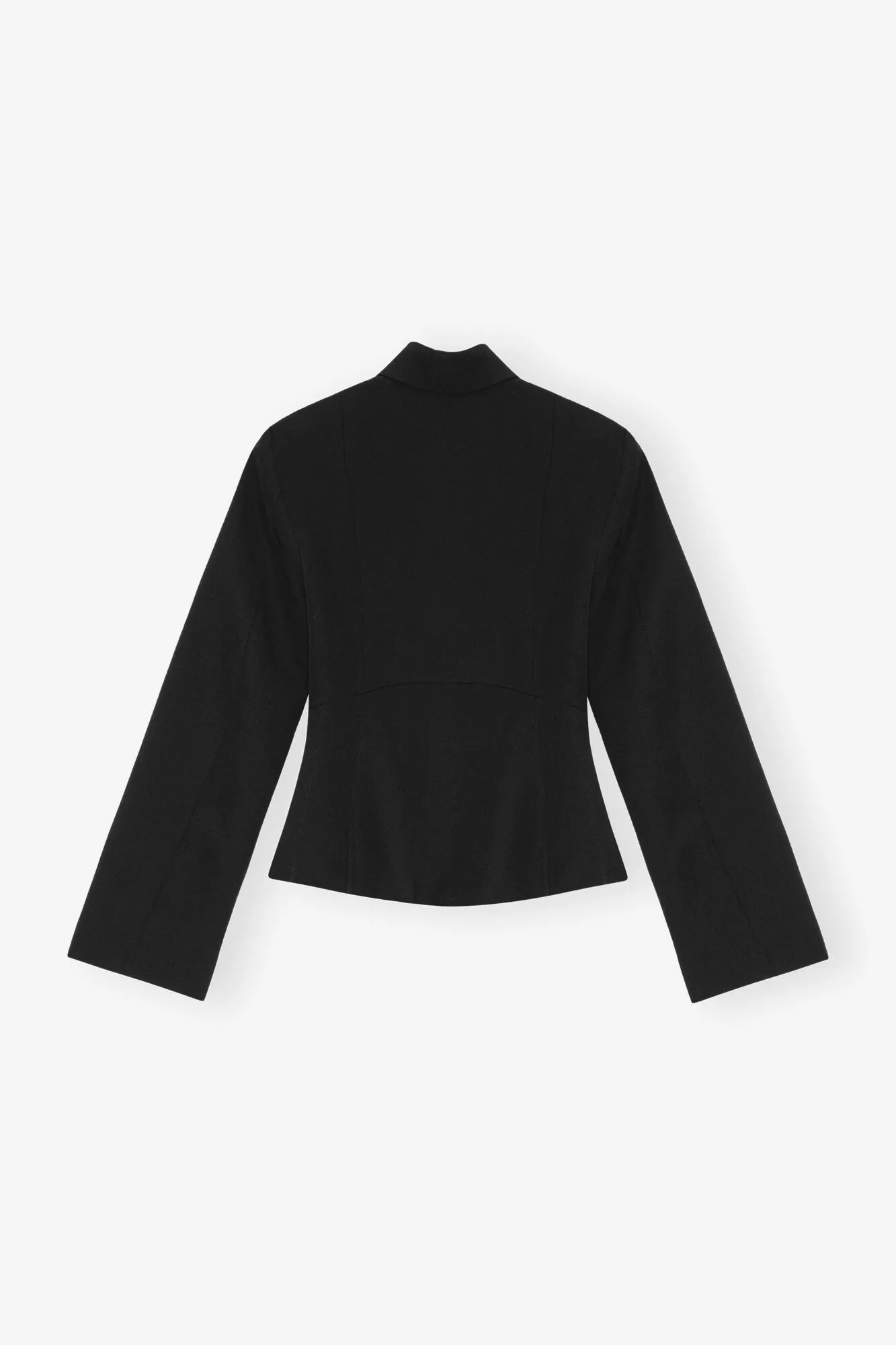 Light Twill Suiting Blazer - Black