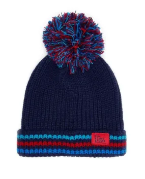 Lighthouse Boys Bobbie Hat Navy/Red/Blue Stripes