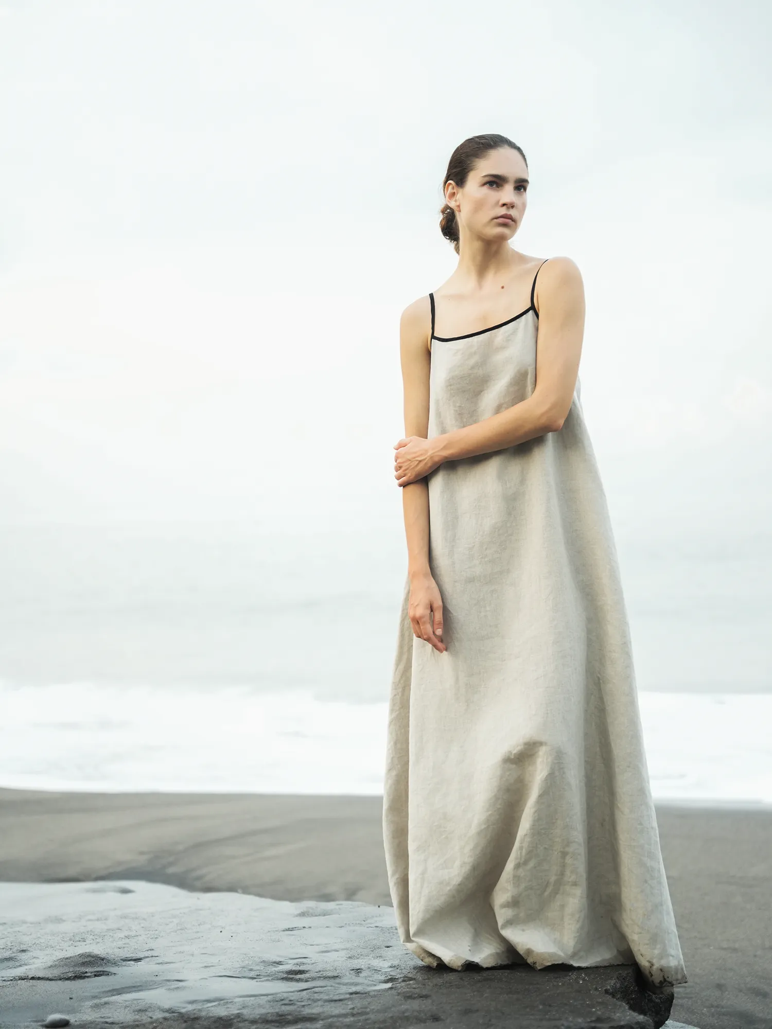 Linen Maxi Dress