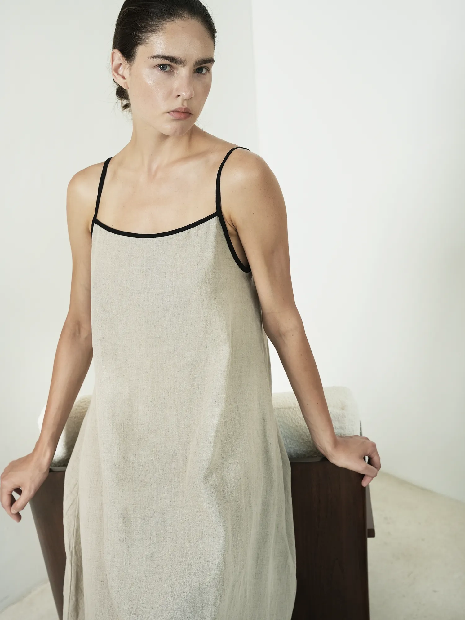 Linen Maxi Dress