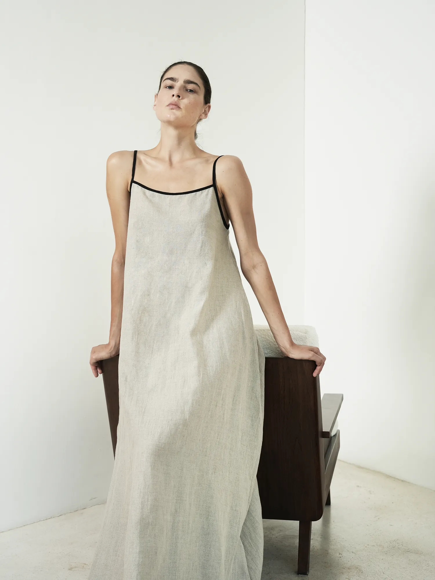 Linen Maxi Dress
