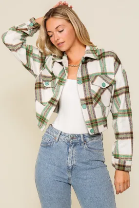 Long Crop Shacket