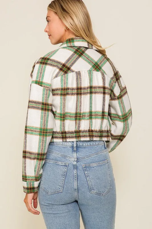 Long Crop Shacket