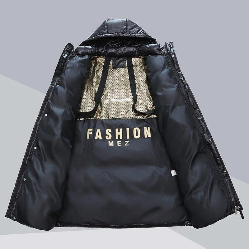 Long Hooded Winter Coat – Warm Cotton Jacket