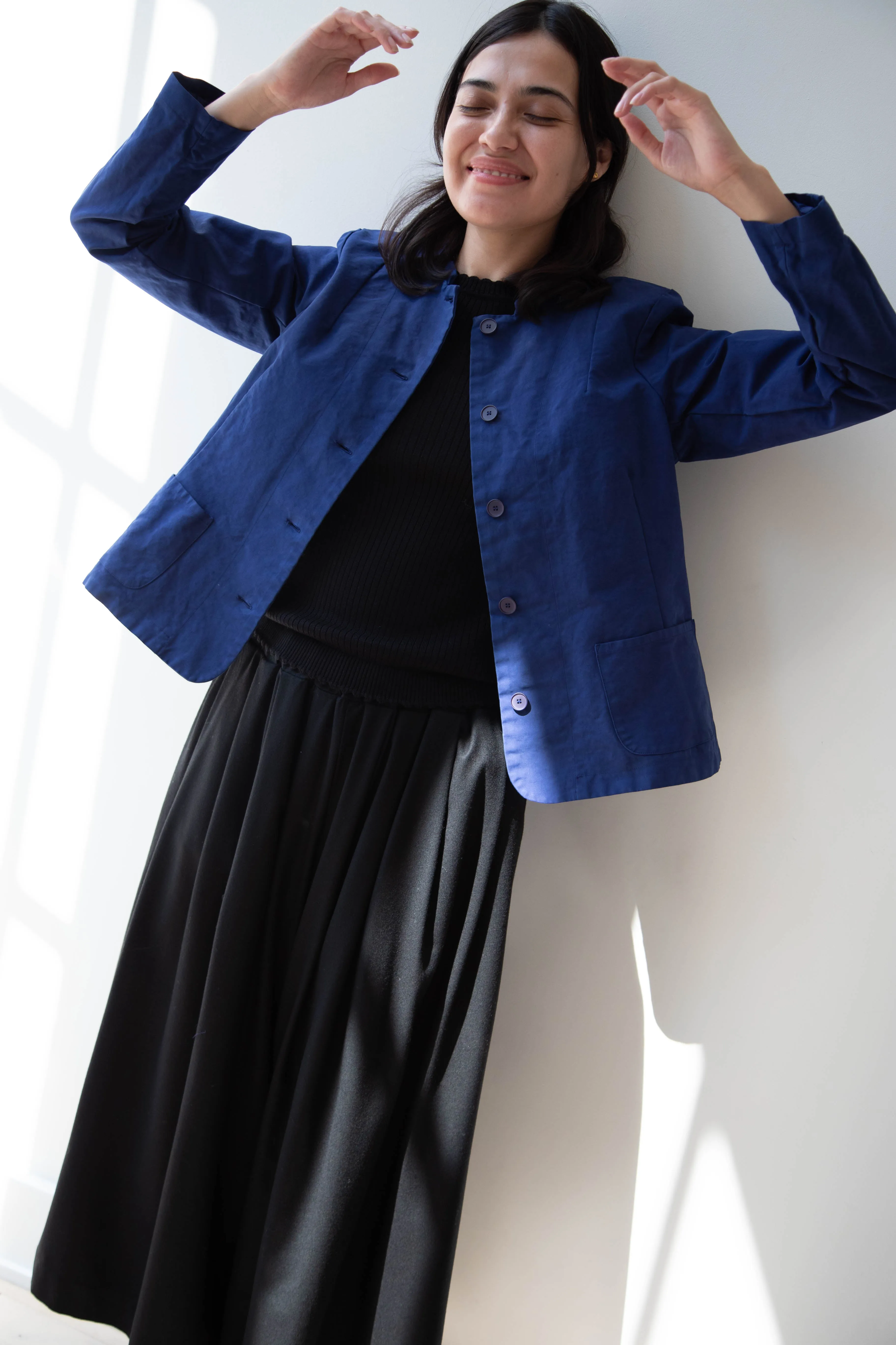 Manuelle Guibal | Veste Yizic in Oceanic