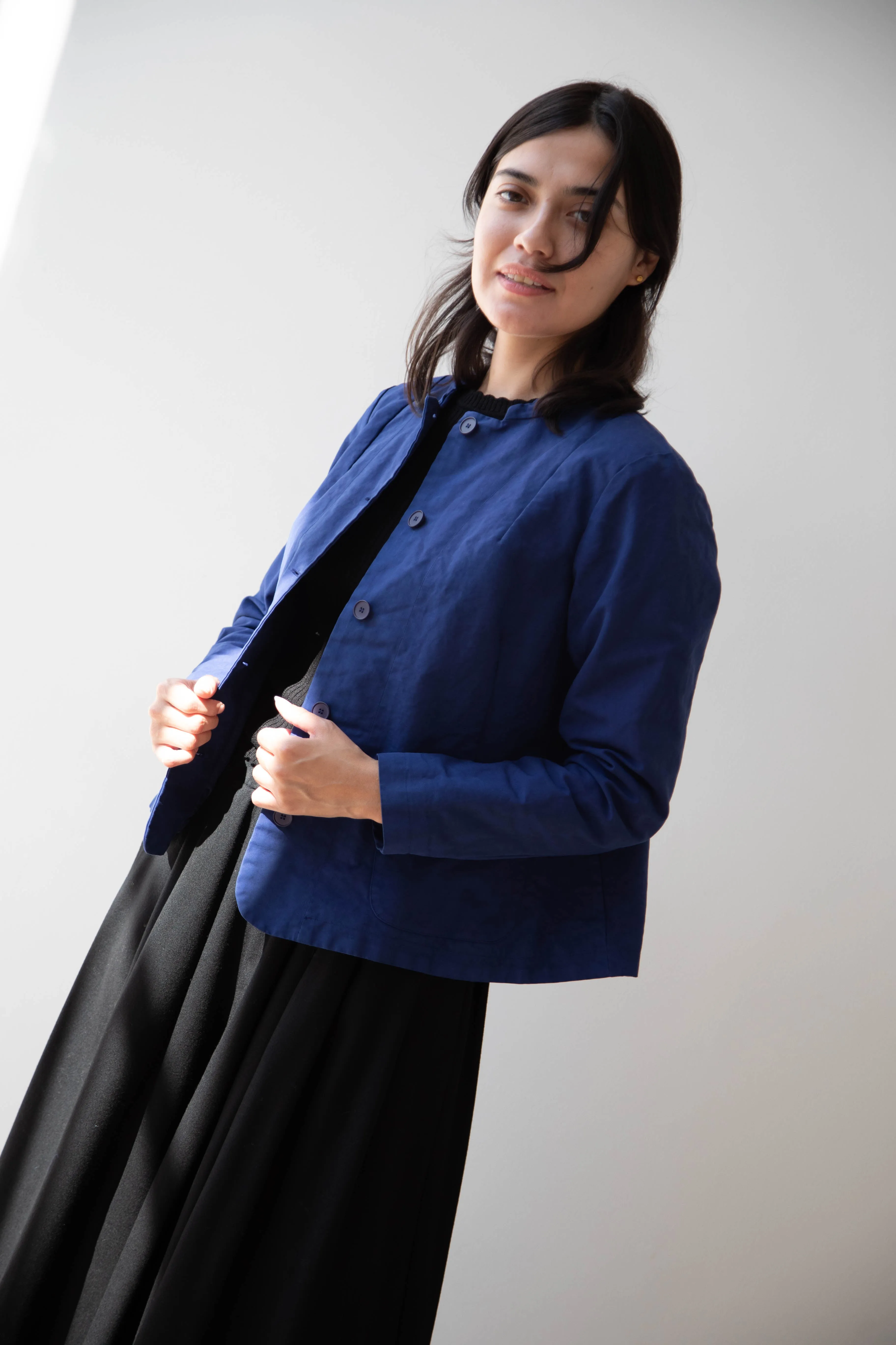 Manuelle Guibal | Veste Yizic in Oceanic