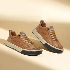 Men's Fashion Leather Sneakers