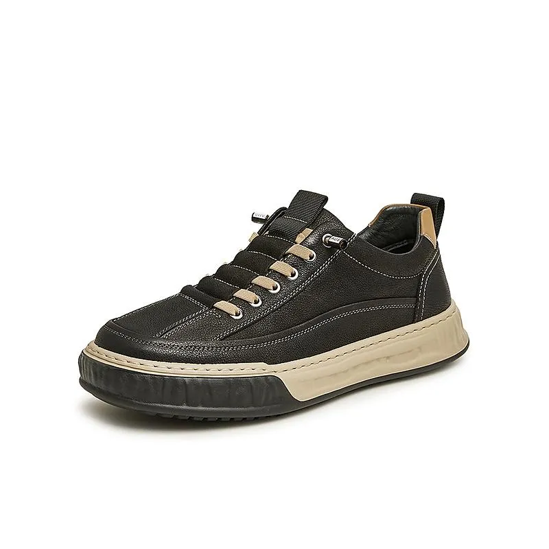 Men's Fashion Leather Sneakers