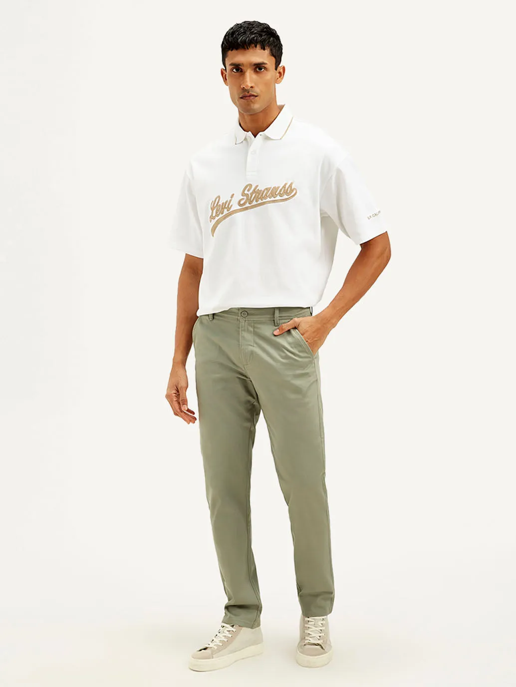 Men's Sage Loose Fit Trousers