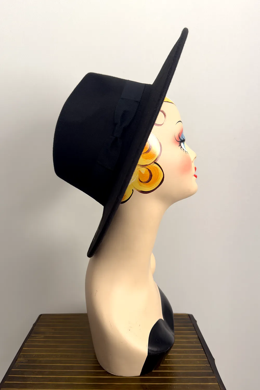 Moon Phase and Crystals Wide Brim Hat