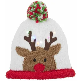 Mud Pie Reindeer Light Up Hat