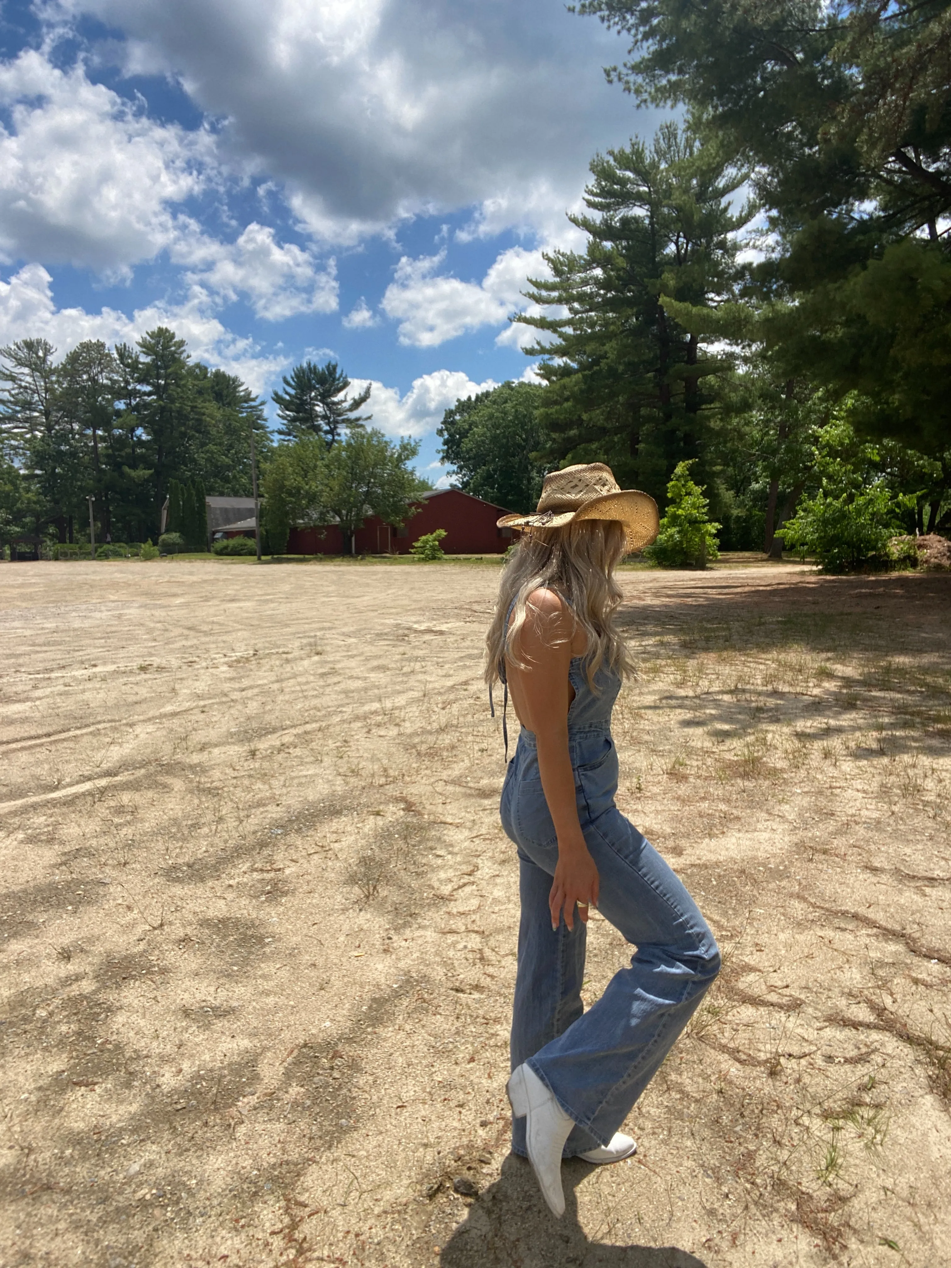 Nashville Heartthrob Denim Jumpsuit