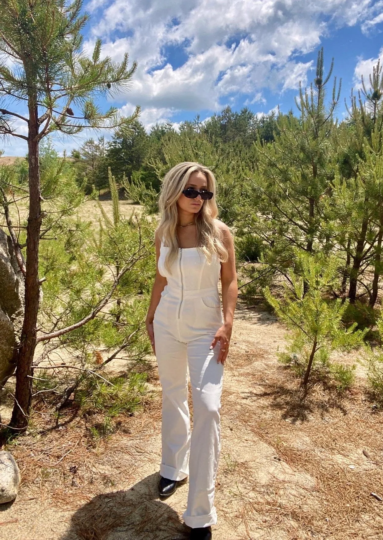 Nashville Heartthrob Denim Jumpsuit