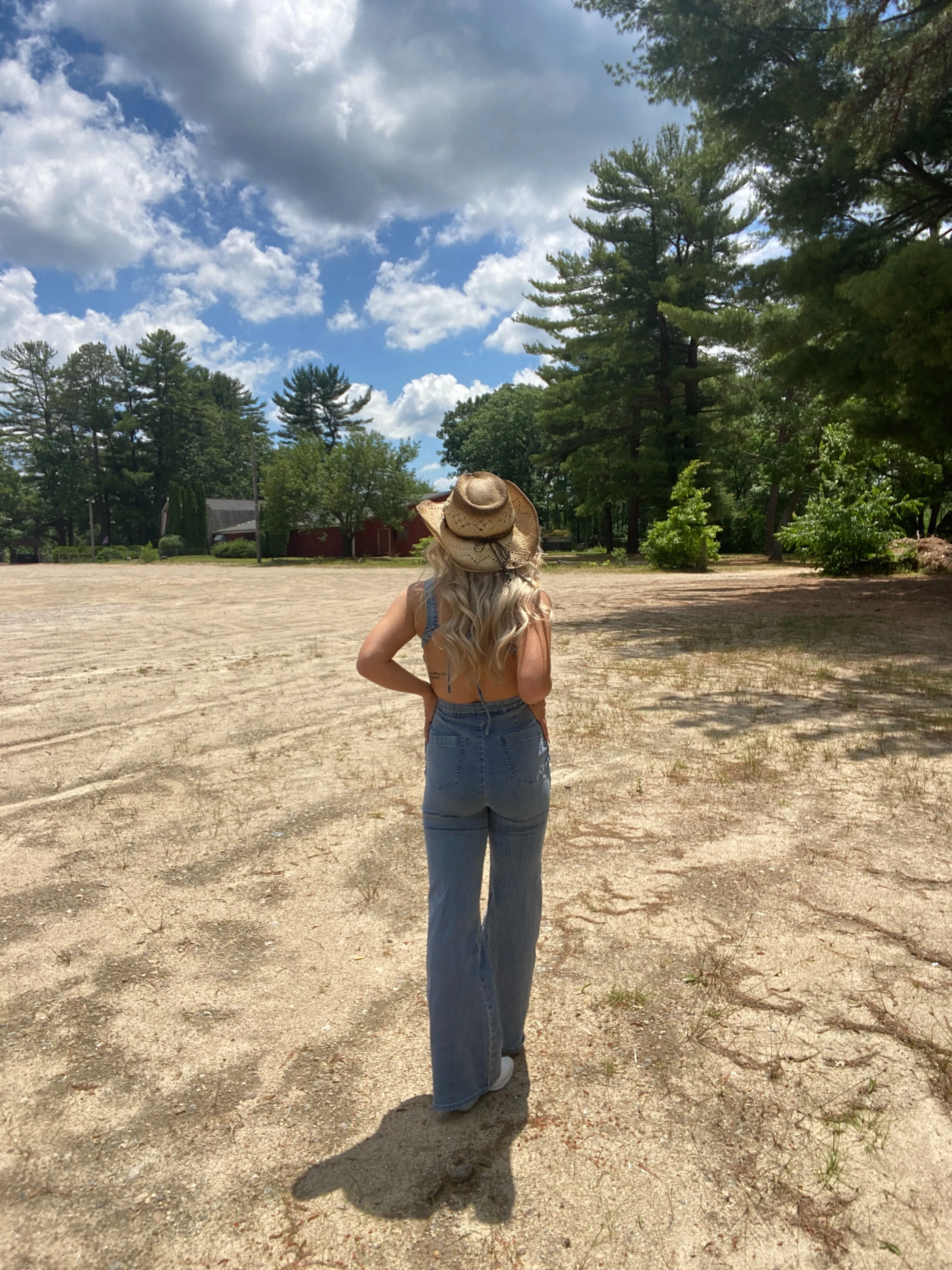 Nashville Heartthrob Denim Jumpsuit