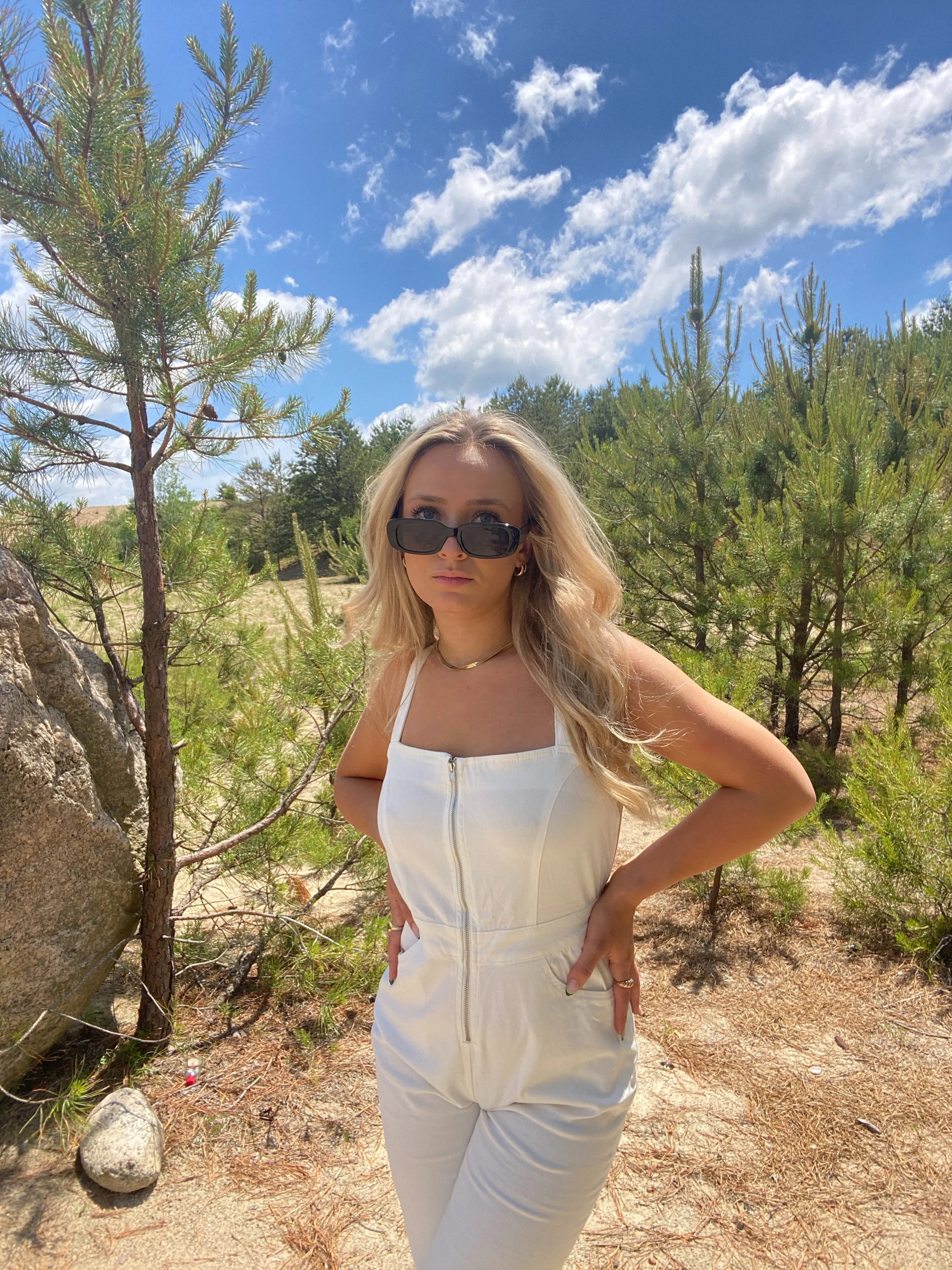 Nashville Heartthrob Denim Jumpsuit
