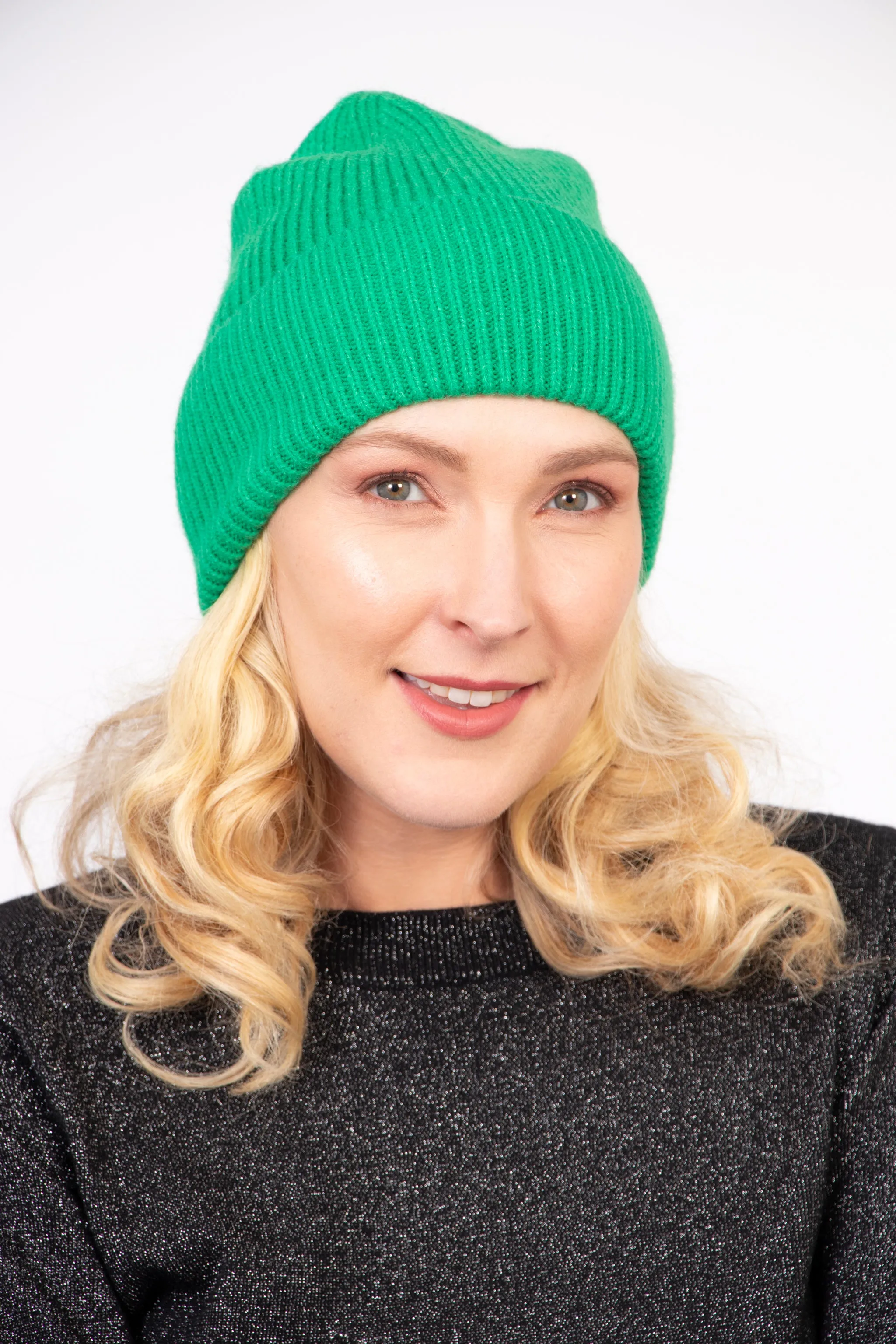 Noelle Beanie Hat - Green