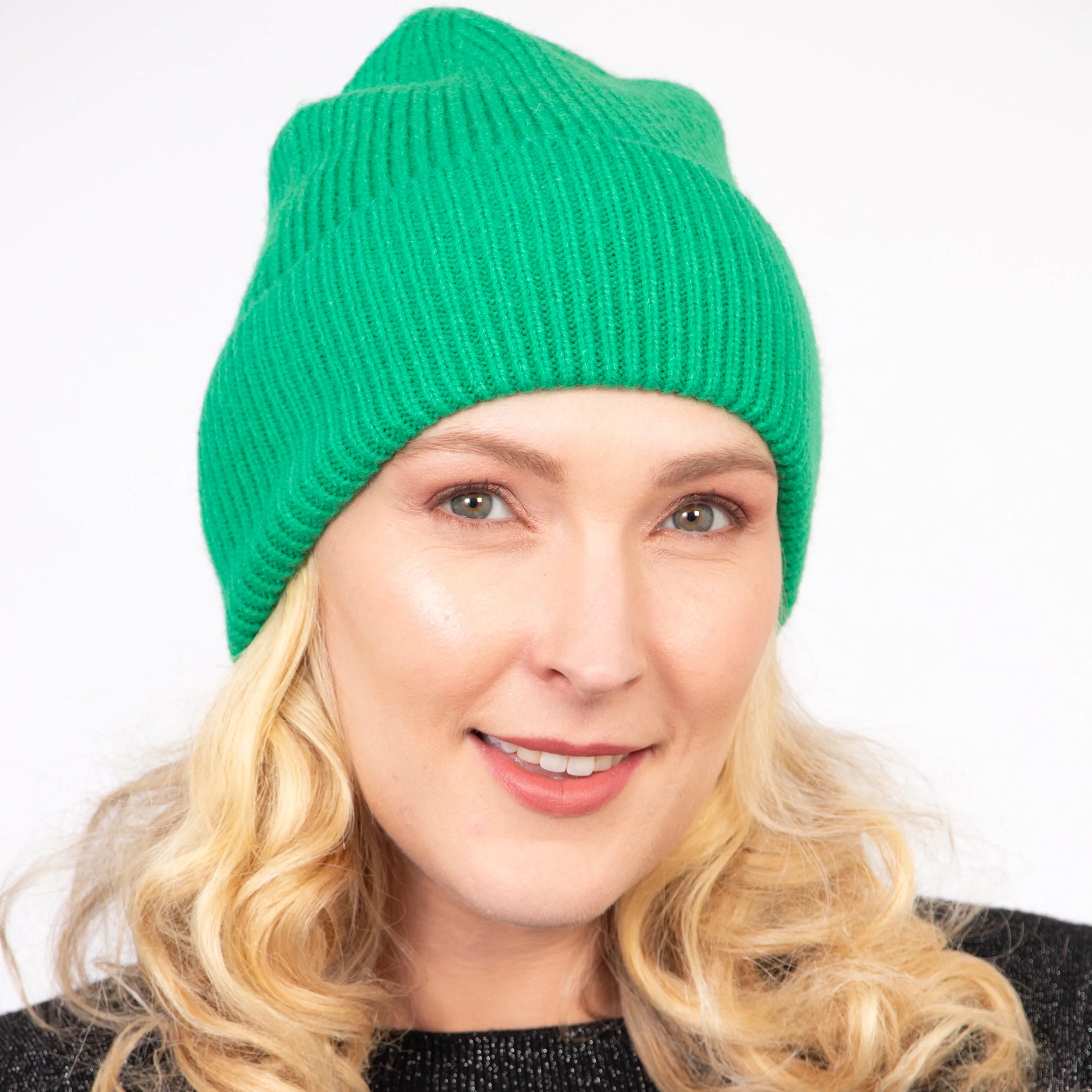 Noelle Beanie Hat - Green
