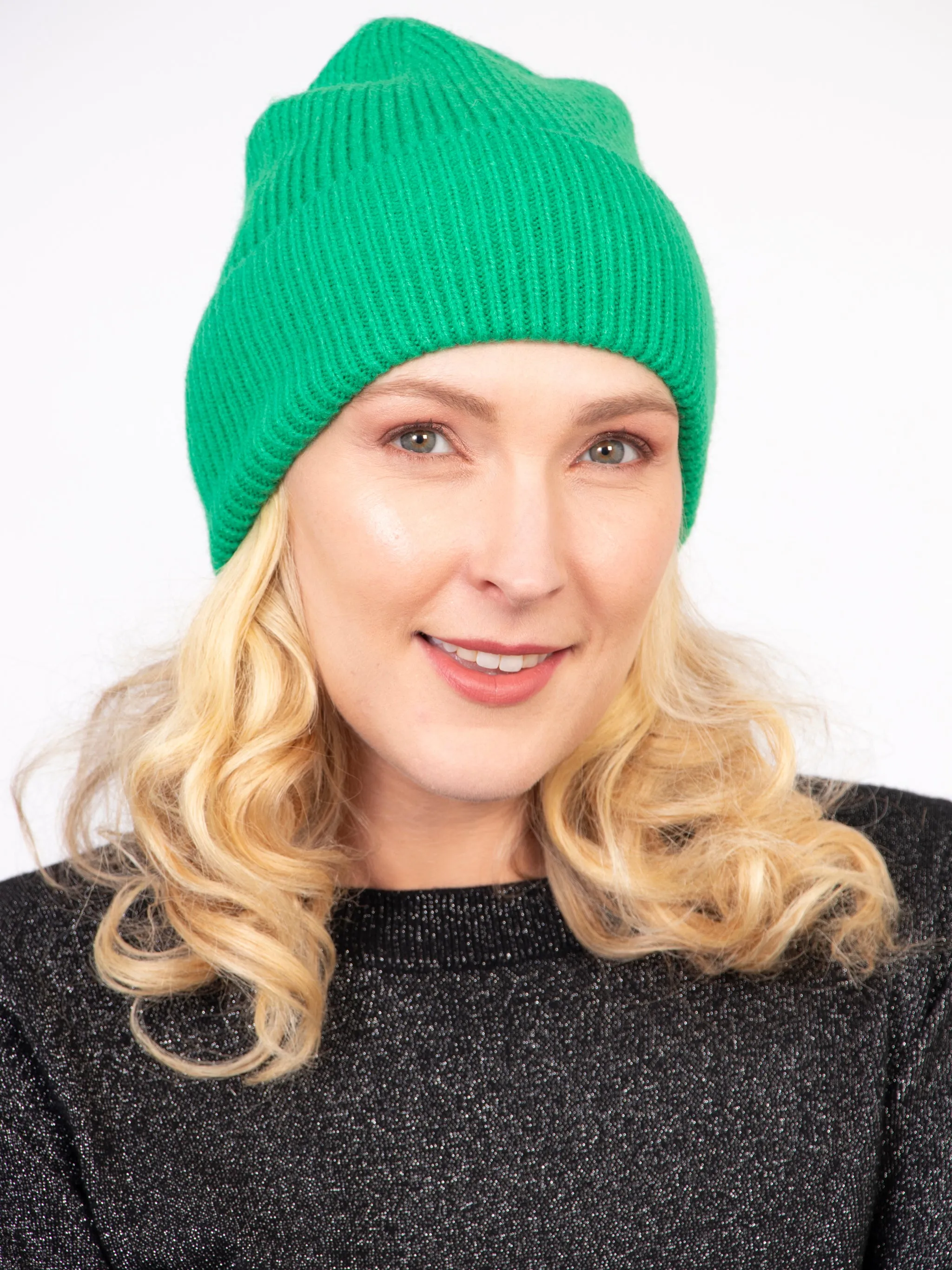 Noelle Beanie Hat - Green