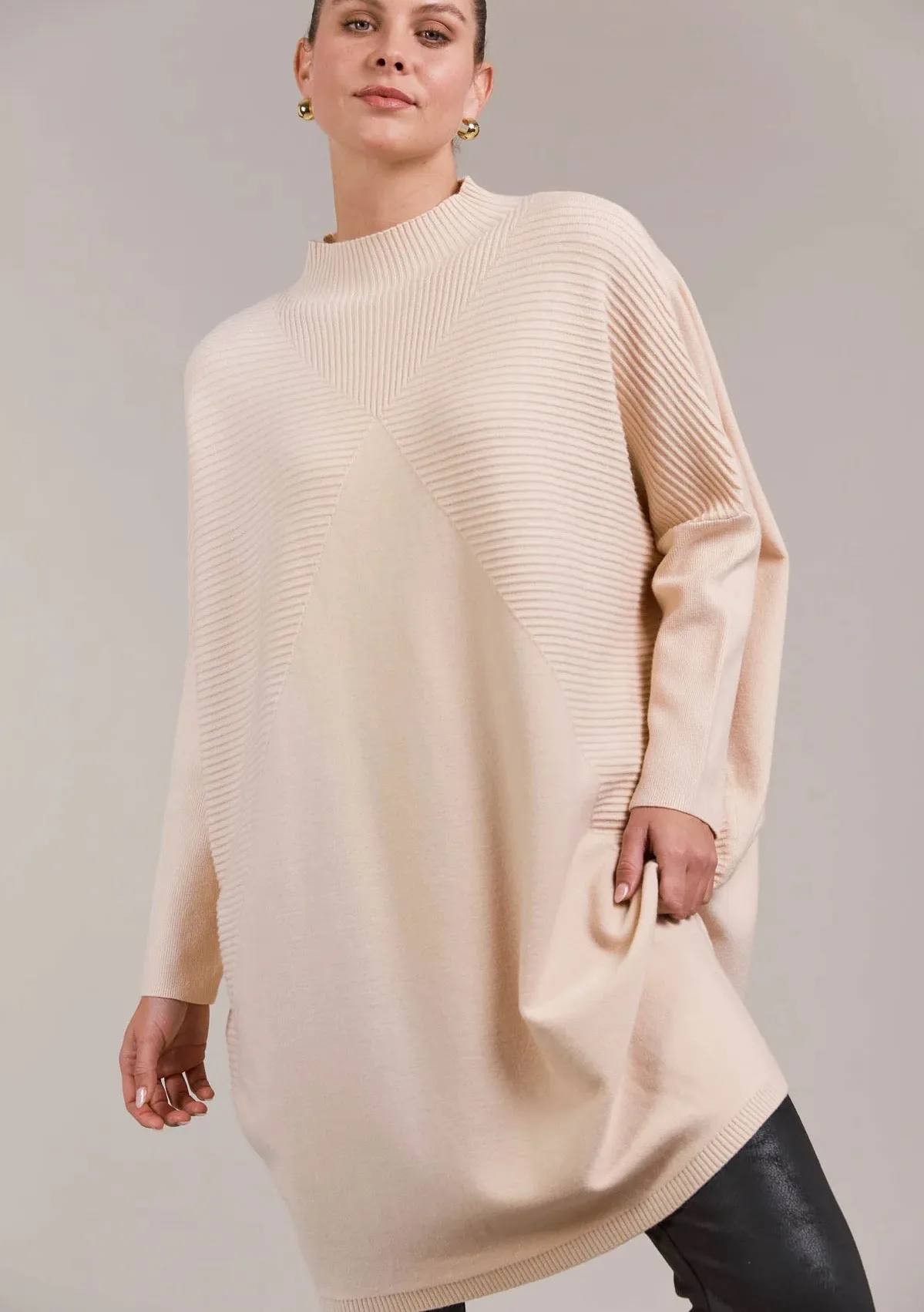 PALMER OVERSIZE KNIT - ECRU