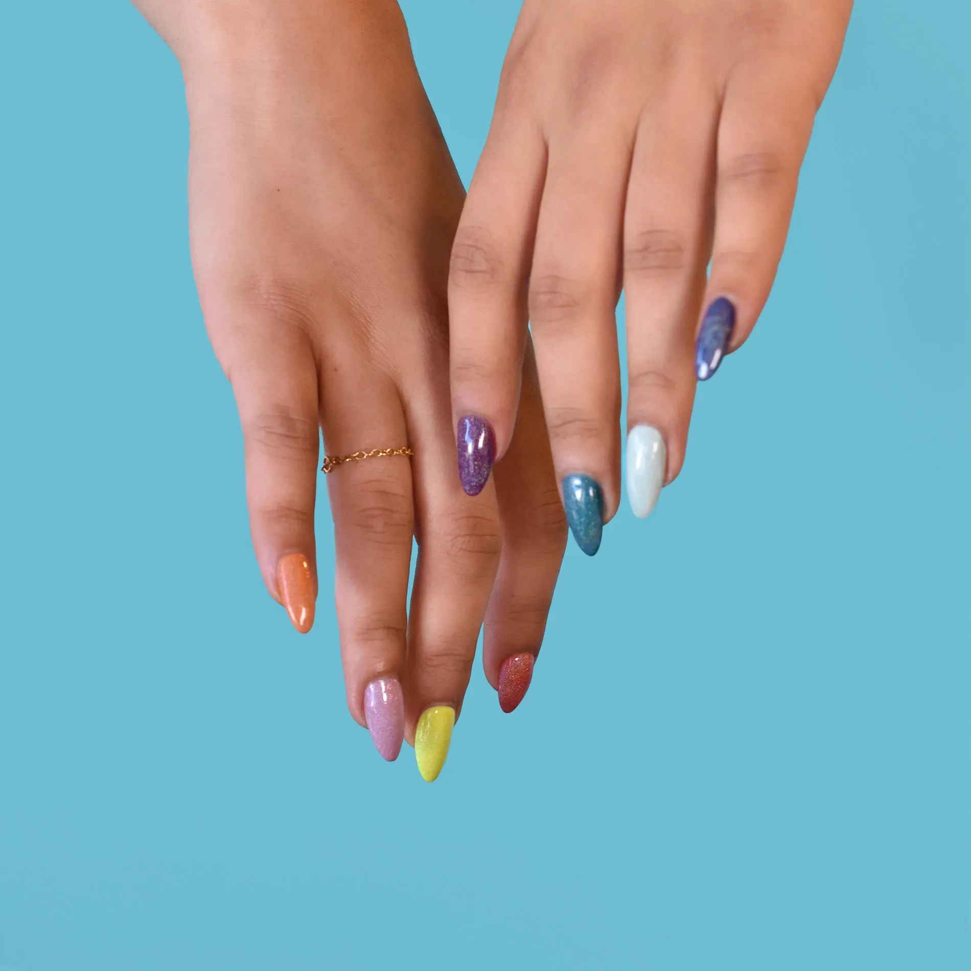 Peacocking Top Coat Nail Polish