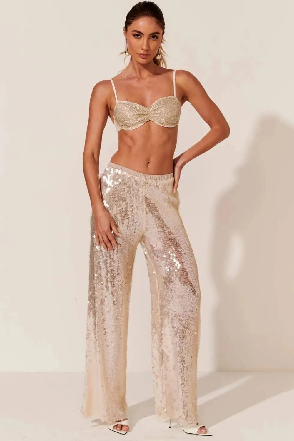 Pearl Sequin Pants