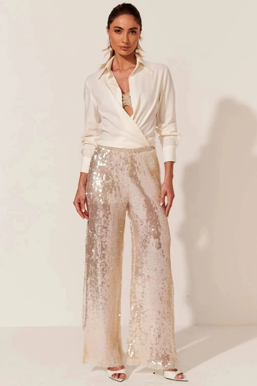 Pearl Sequin Pants