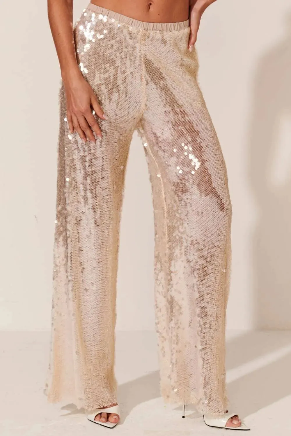 Pearl Sequin Pants