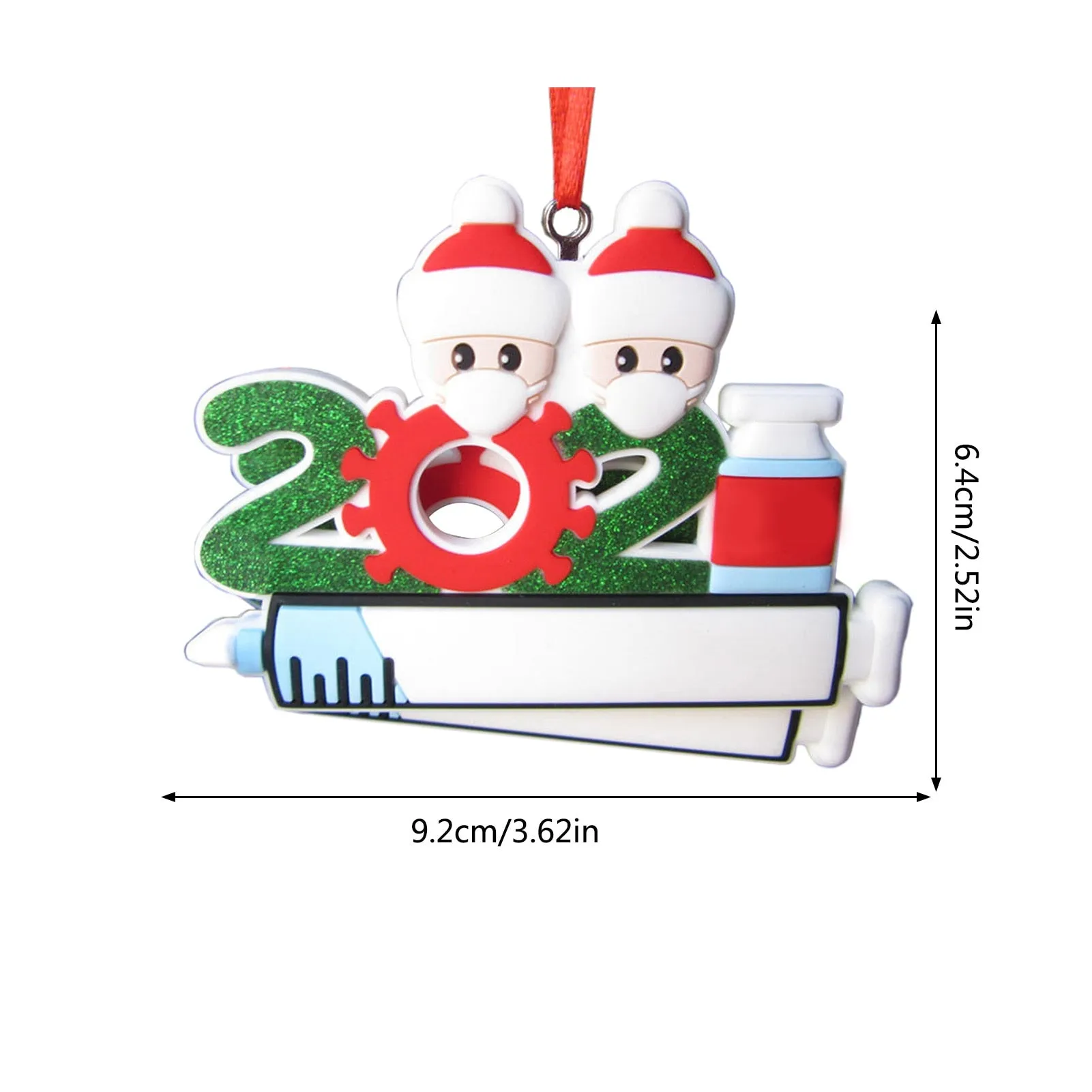 Personalised Family Christmas Xmas Tree Bauble Decoration Ornament Elk Deer Family Christmas Holiday Decorations