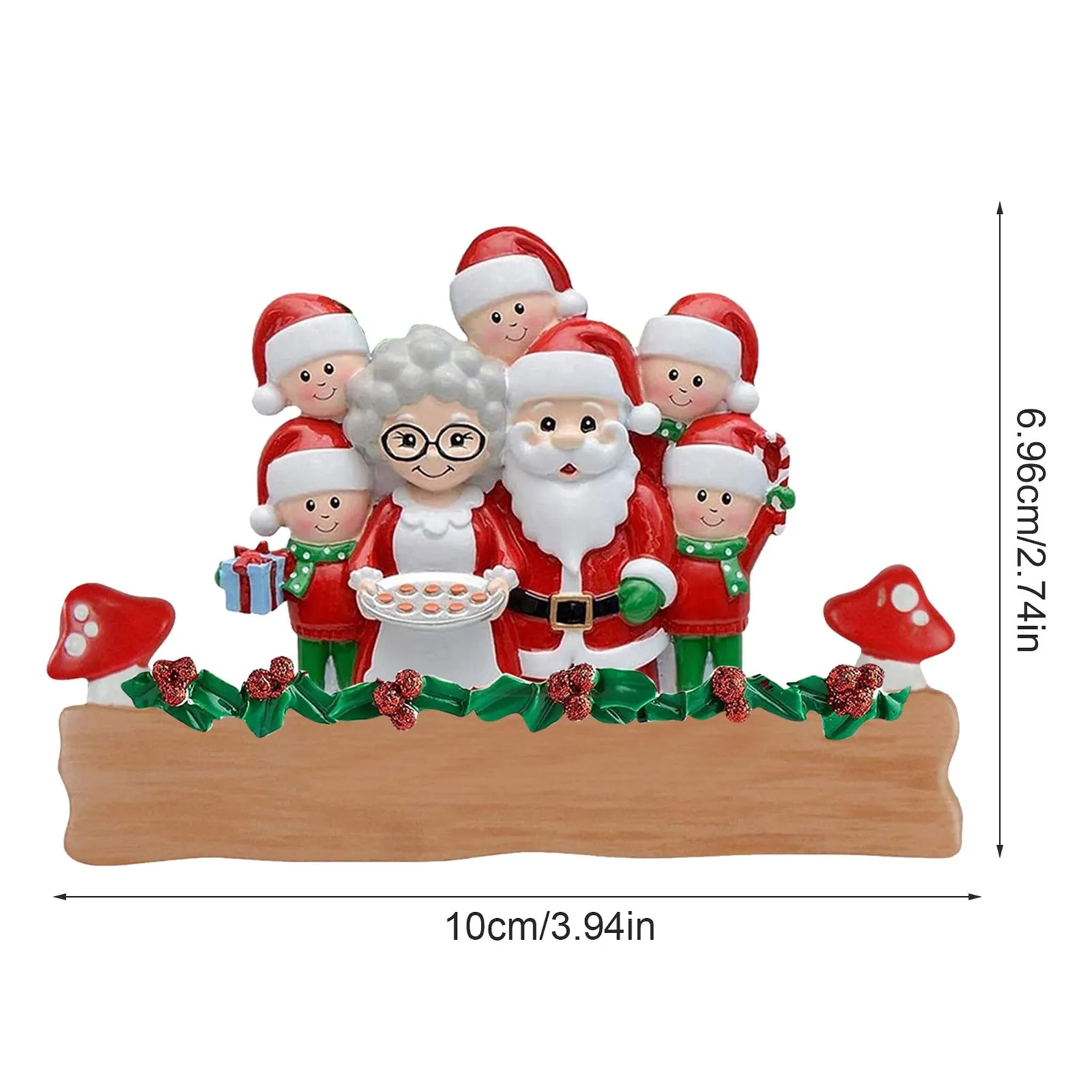 Personalised Family Christmas Xmas Tree Bauble Decoration Ornament Elk Deer Family Christmas Holiday Decorations