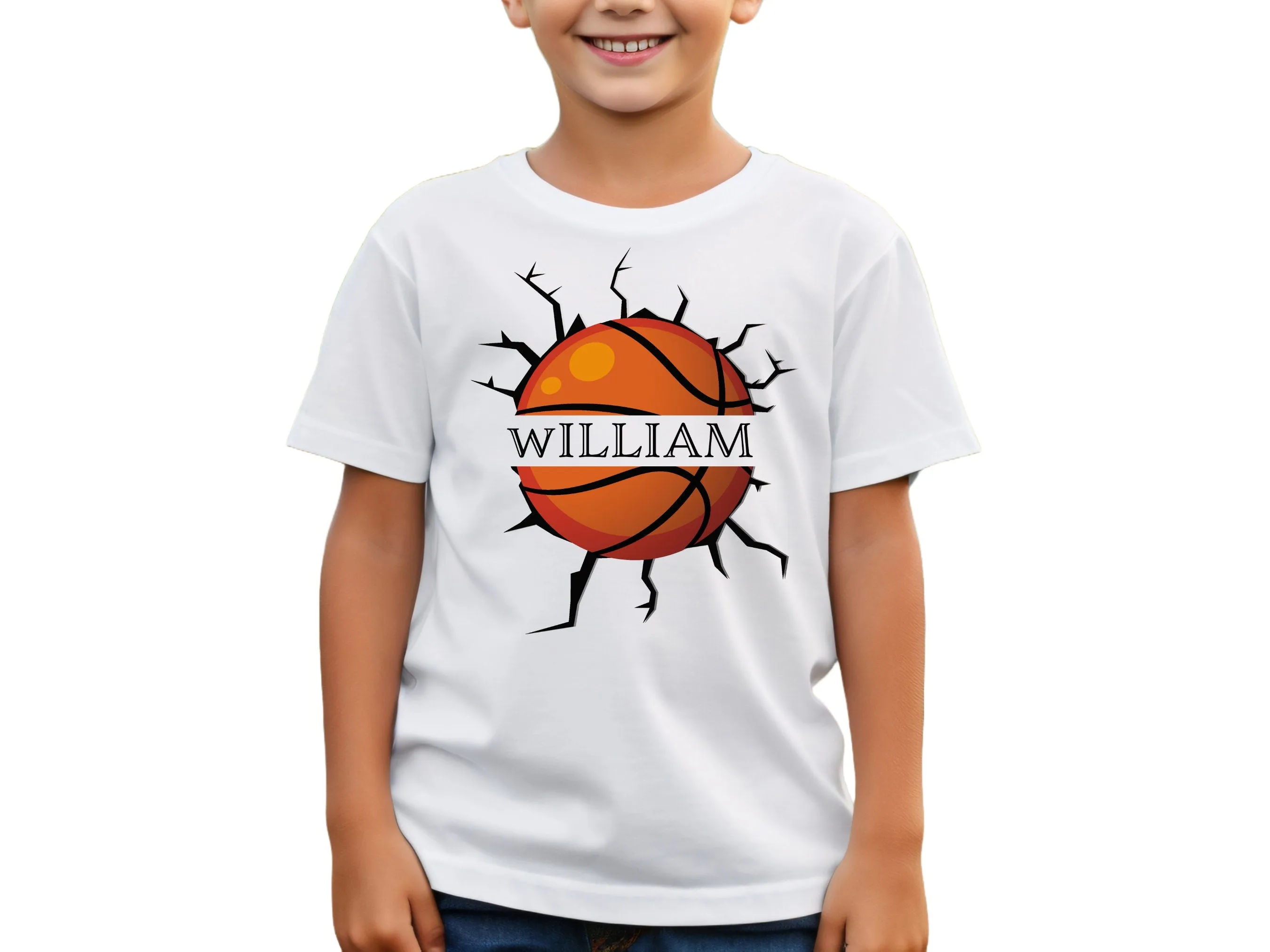 Personalized Sport T-Shirt with Name, Perfect Gift For 5th Birthday Celebration