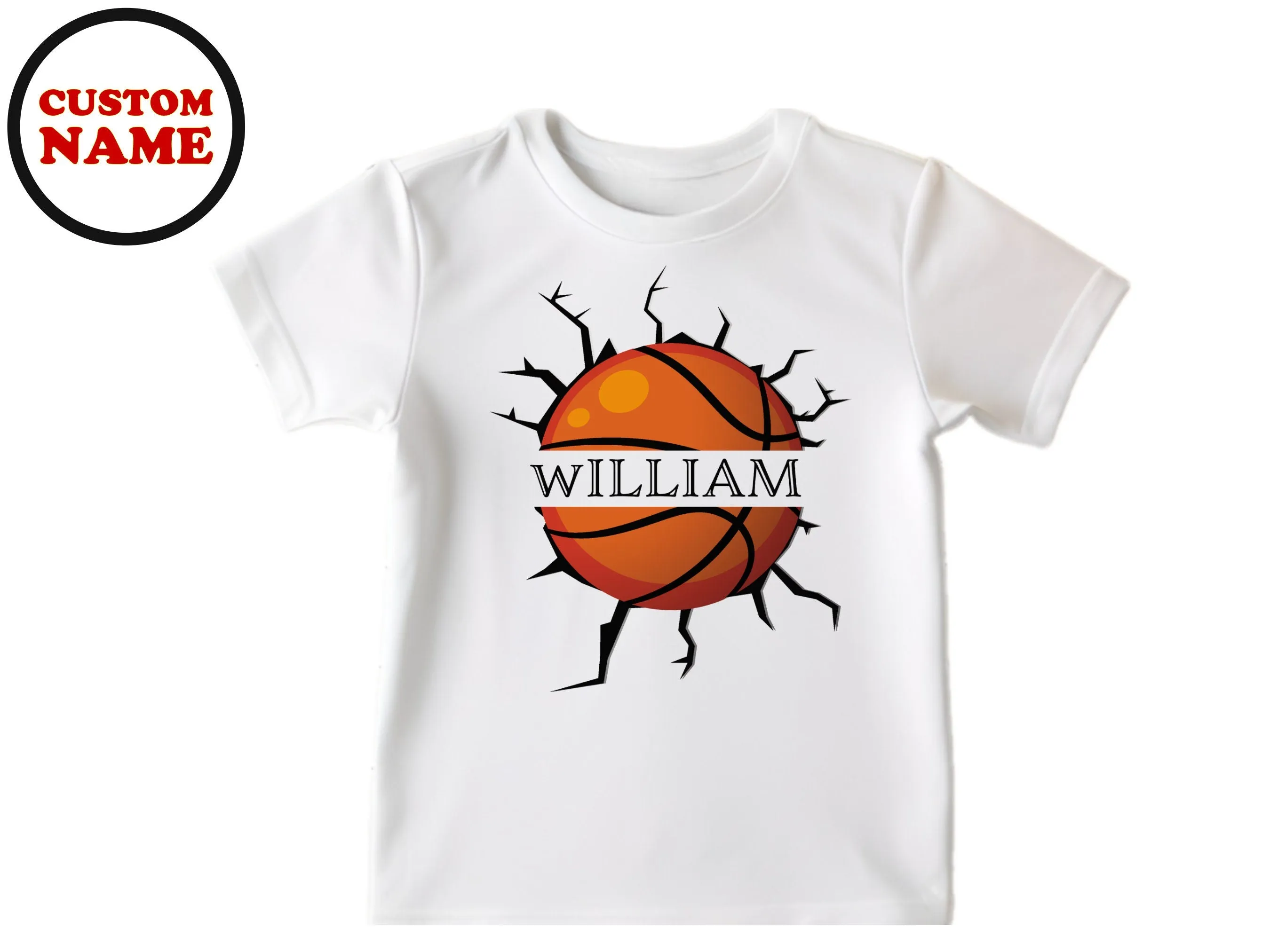 Personalized Sport T-Shirt with Name, Perfect Gift For 5th Birthday Celebration