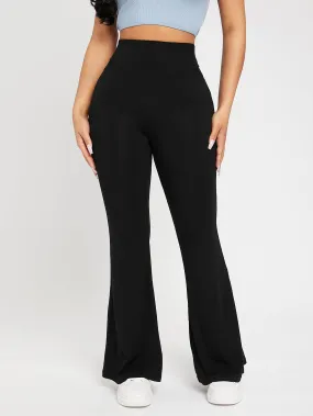 PETITE High Waist Flare Leg Pants