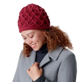 Red Heart Crochet Sparkle Hat