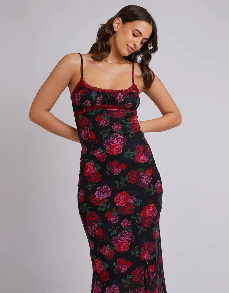 Rosalie Maxi Dress Print
