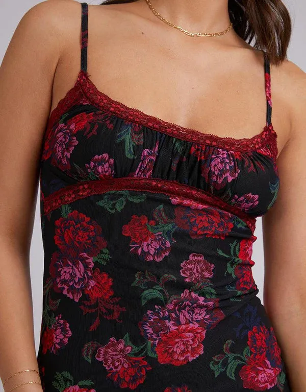 Rosalie Maxi Dress Print