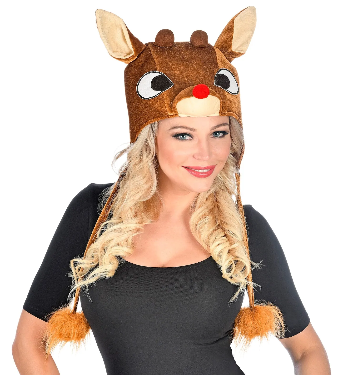 Rudolf Reindeer Hat