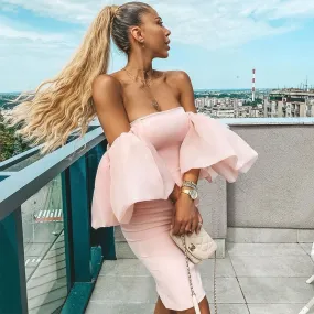 Ruffle in My Hand Mini Dress