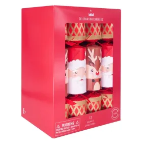 Santa and Reindeer Christmas Crackers